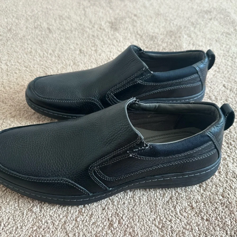 Hush Puppies Men’s Moyen Slip-ons - Size 12 - Picture 3 of 10